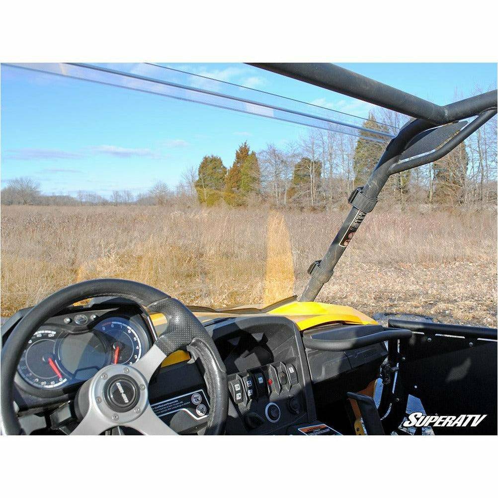 SuperATV Can Am Commander Scratch Resistant Full Windshield