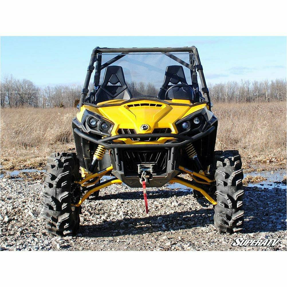 SuperATV Can Am Commander Scratch Resistant Full Windshield