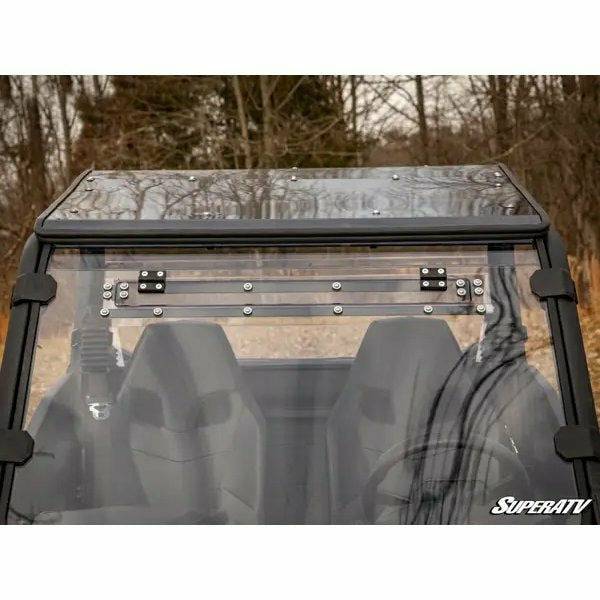 SuperATV Can Am Commander Scratch Resistant Vented Full Windshield