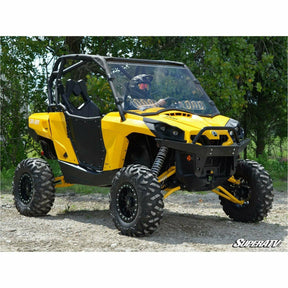 SuperATV Can Am Commander Scratch Resistant Vented Full Windshield