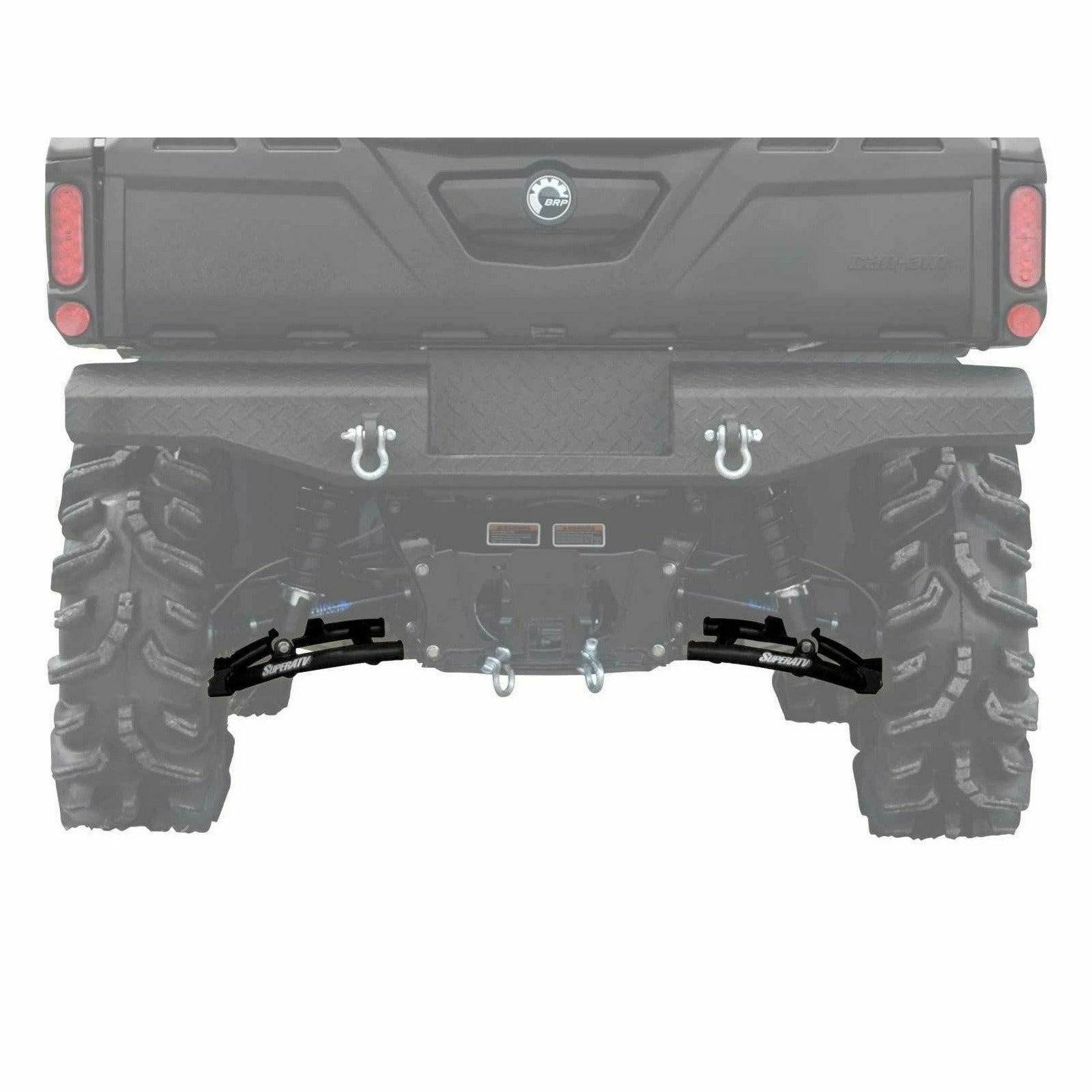 SuperATV Can Am Defender High Clearance Lower Rear A-Arms