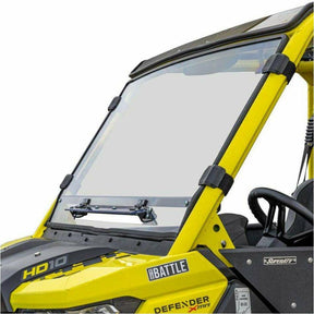 SuperATV Can Am Defender Scratch Resistant Vented Full Windshield