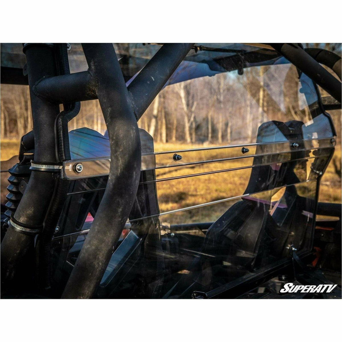 SuperATV Can Am Maverick Rear Windshield