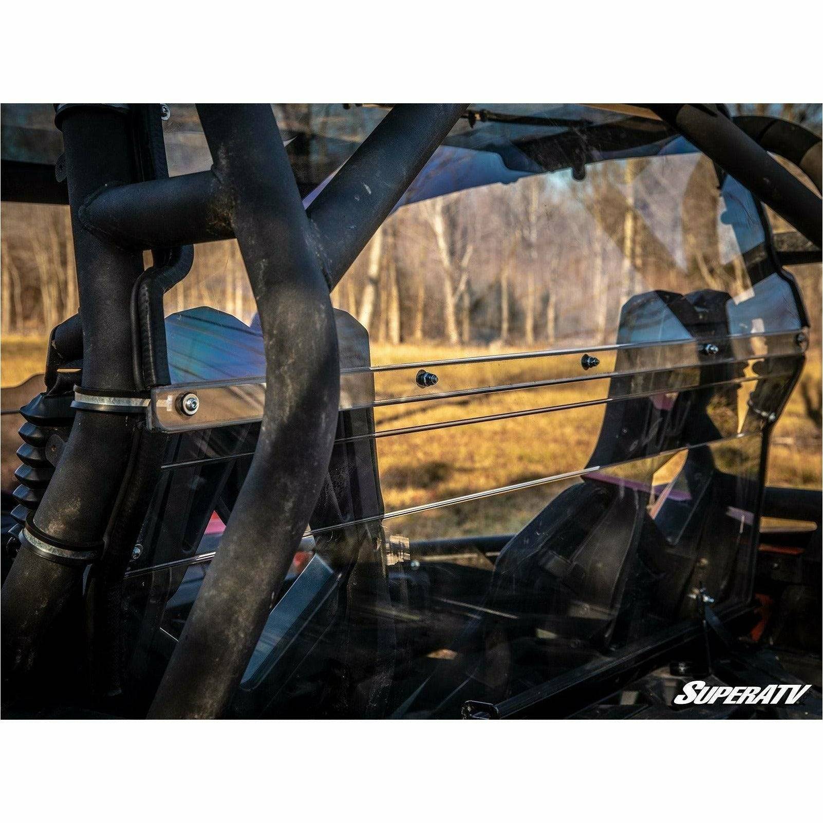 SuperATV Can Am Maverick Rear Windshield