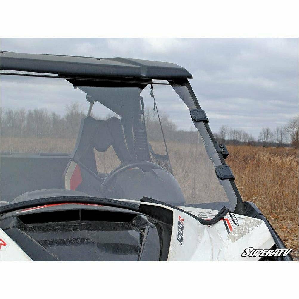 SuperATV Can Am Maverick Scratch Resistant Full Windshield