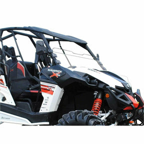 SuperATV Can Am Maverick Scratch Resistant Half Windshield