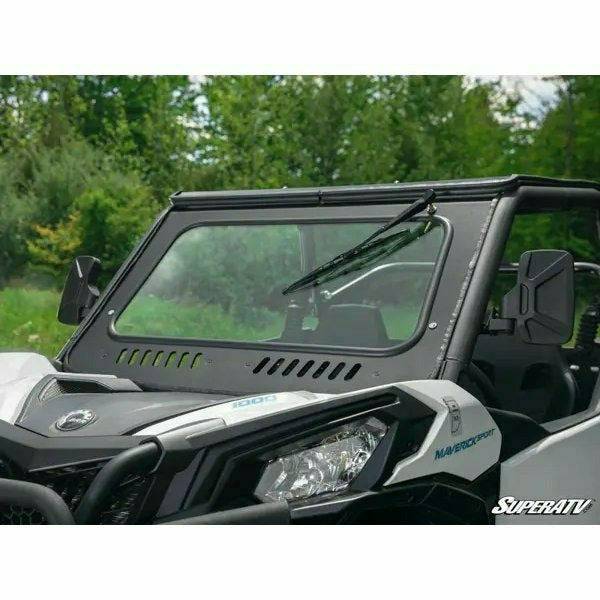 SuperATV Can Am Maverick Sport Glass Windshield