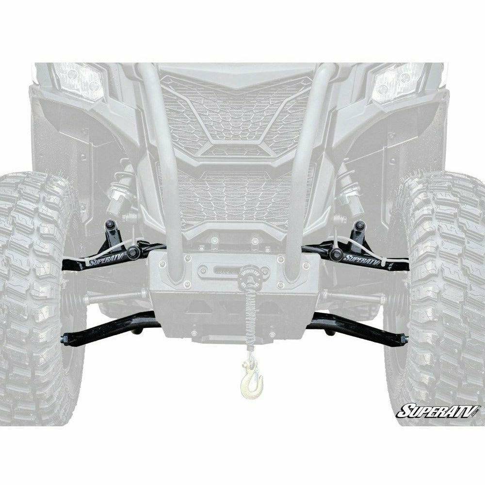 SuperATV Can Am Maverick Trail High Clearance 1.5" Forward Offset A-Arms