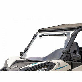 SuperATV Can Am Maverick Trail Scratch Resistant Vented Full Windshield