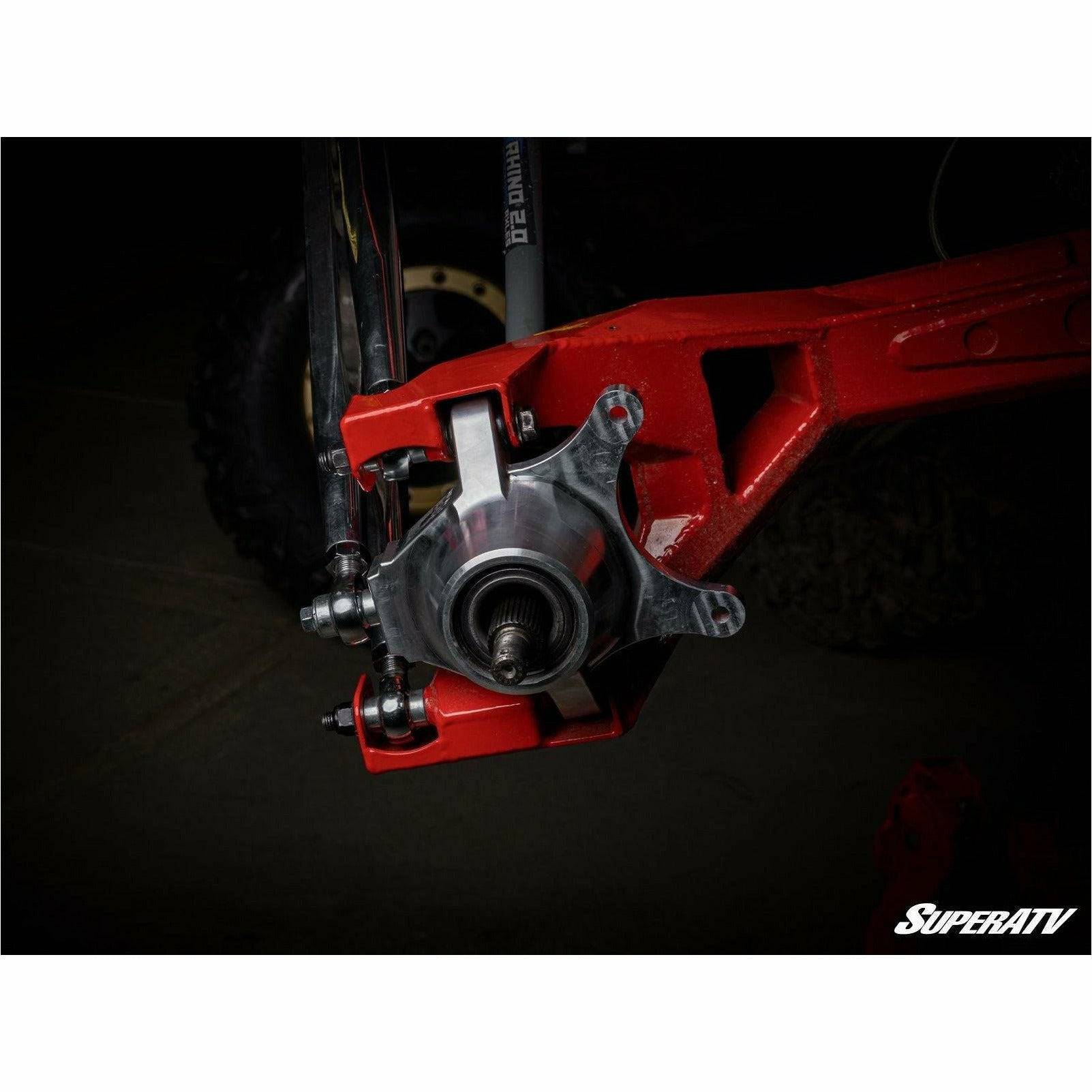 SuperATV Can Am Maverick X3 Billet Rear Knuckles