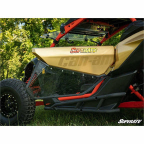 SuperATV Can Am Maverick X3 Clear Lower Doors