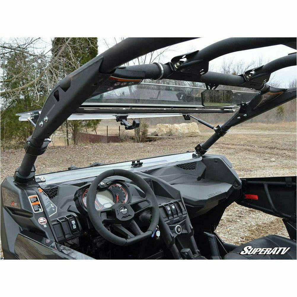 SuperATV Can Am Maverick X3 Flip Windshield