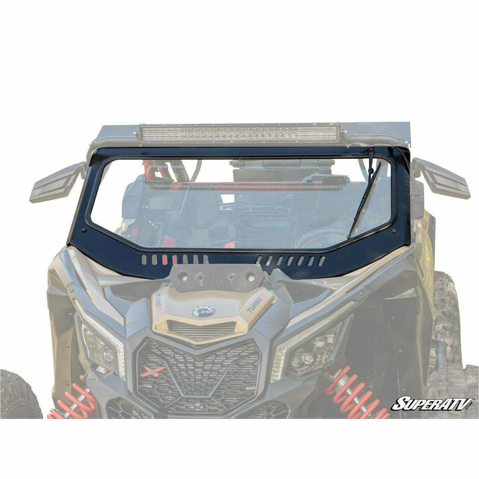 SuperATV Can Am Maverick X3 Glass Windshield