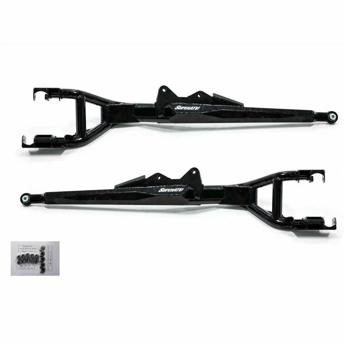 SuperATV Can Am Maverick X3 64" High Clearance Rear Trailing Arms