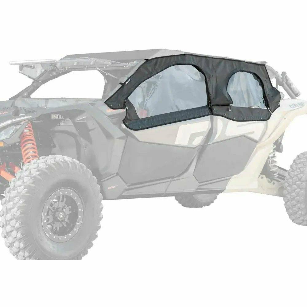 SuperATV Can Am Maverick X3 MAX Primal Soft Cab Enclosure Upper Doors