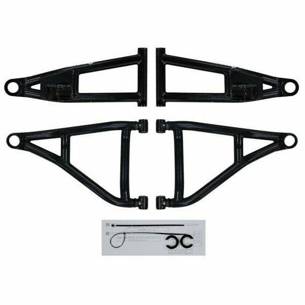 SuperATV Honda Pioneer 1000 High Clearance Forward 1.5" Offset A-Arms