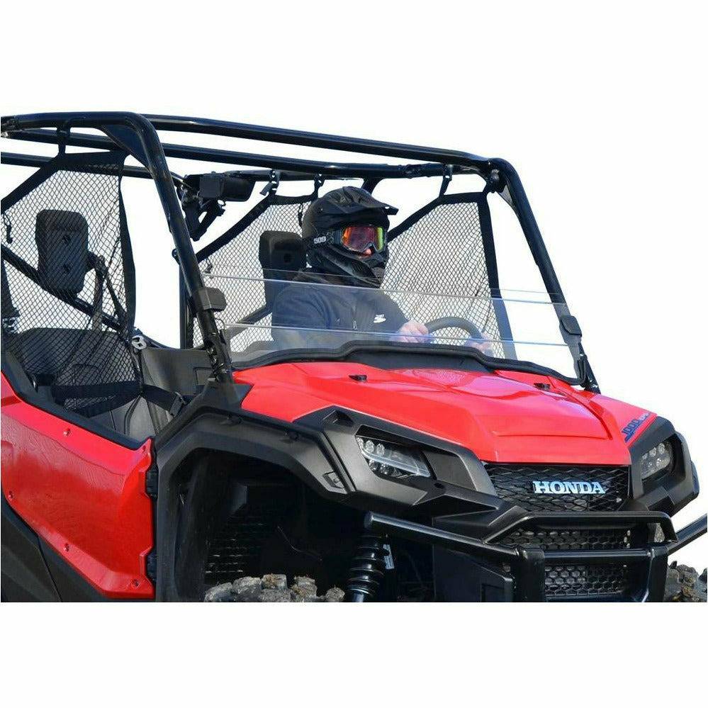 SuperATV Honda Pioneer 1000 Scratch Resistant Half Windshield