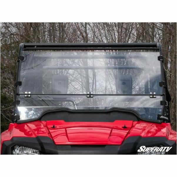 SuperATV Honda Pioneer 700 Scratch Resistant Flip Down Windshield