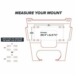 SuperATV Kawasaki KRX Winch Mounting Plate