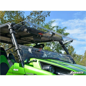 SuperATV Kawasaki Teryx 750 / 800 Scratch Resistant Flip Windshield