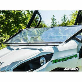 SuperATV Kawasaki Teryx Scratch Resistant Flip Down Windshield