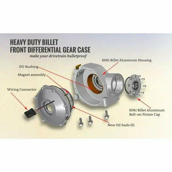 SuperATV Polaris General Heavy Duty Front Differential Gear Case