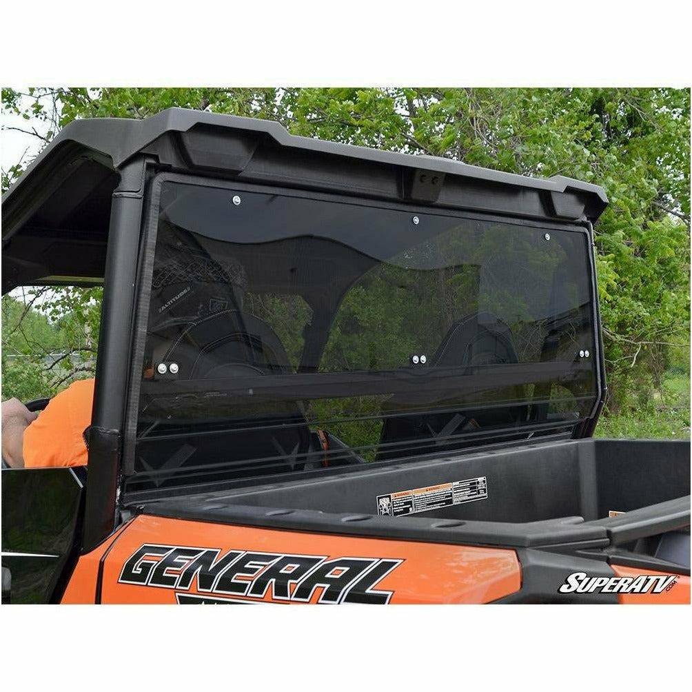 SuperATV Polaris General 1000 Rear Windshield