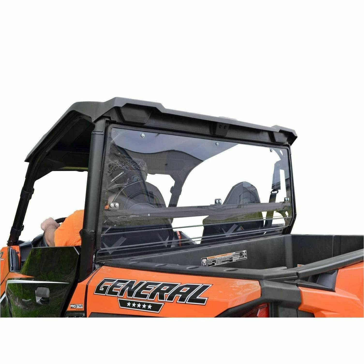 SuperATV Polaris General 1000 Rear Windshield