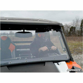 SuperATV Polaris General Scratch Resistant Flip Windshield