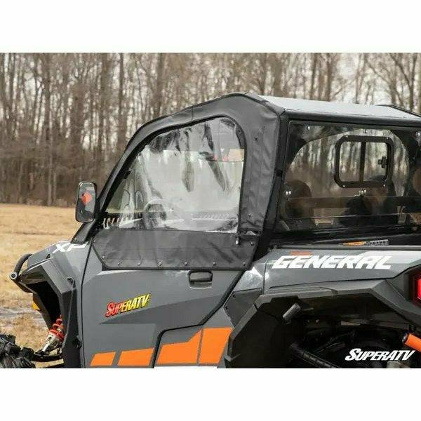 SuperATV Polaris General XP 1000 2-Seater Primal Soft Cab Enclosure Upper Doors