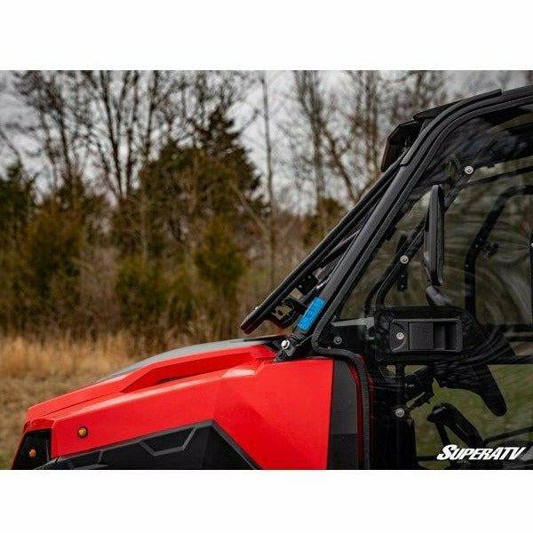 SuperATV Polaris General XP 1000 Scratch Resistant Flip Windshield