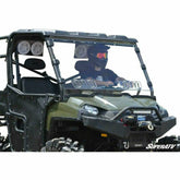 SuperATV Polaris Ranger 800 Scratch Resistant Vented Full Windshield