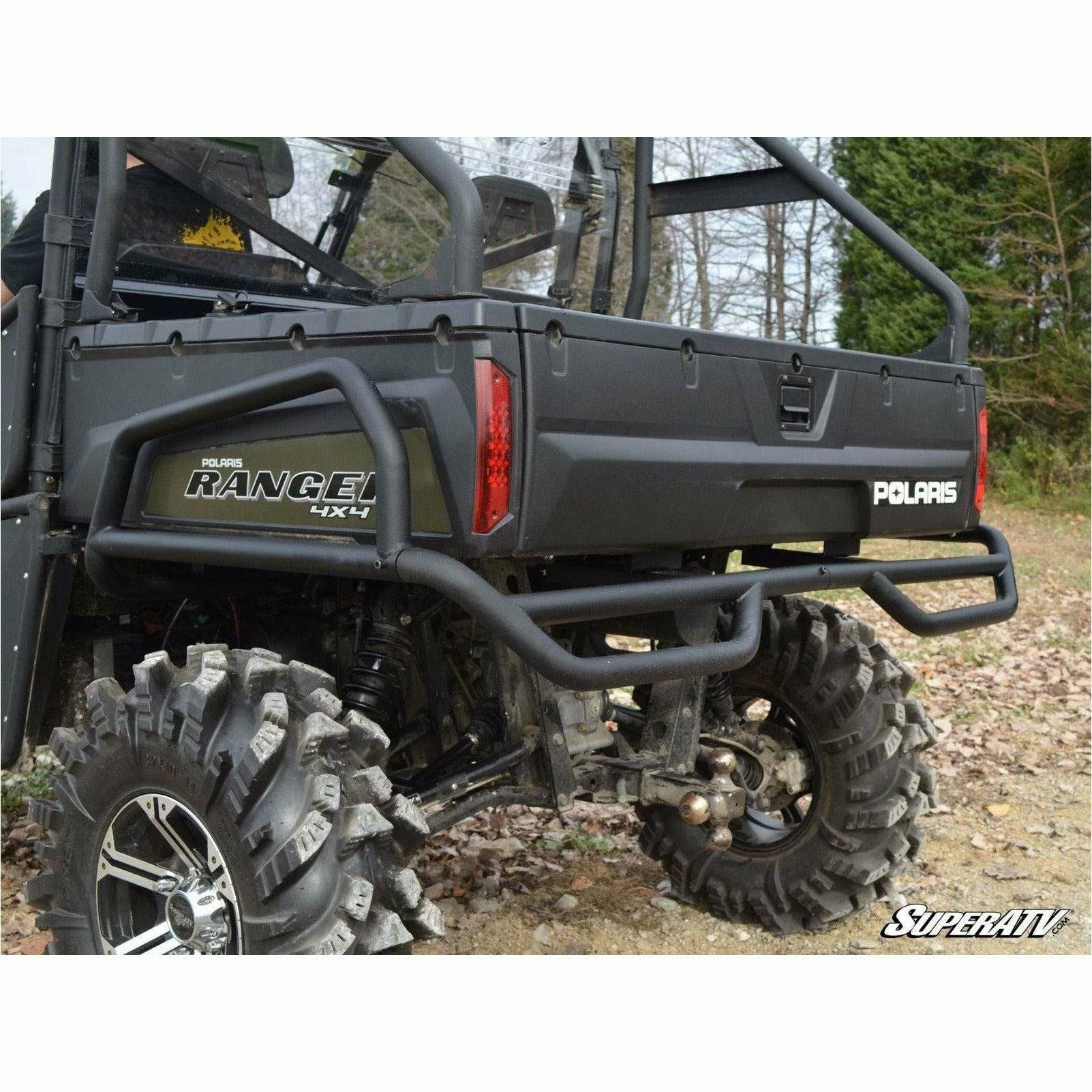 SuperATV Polaris Ranger Rear Extreme Bumper with Side Bed Guards