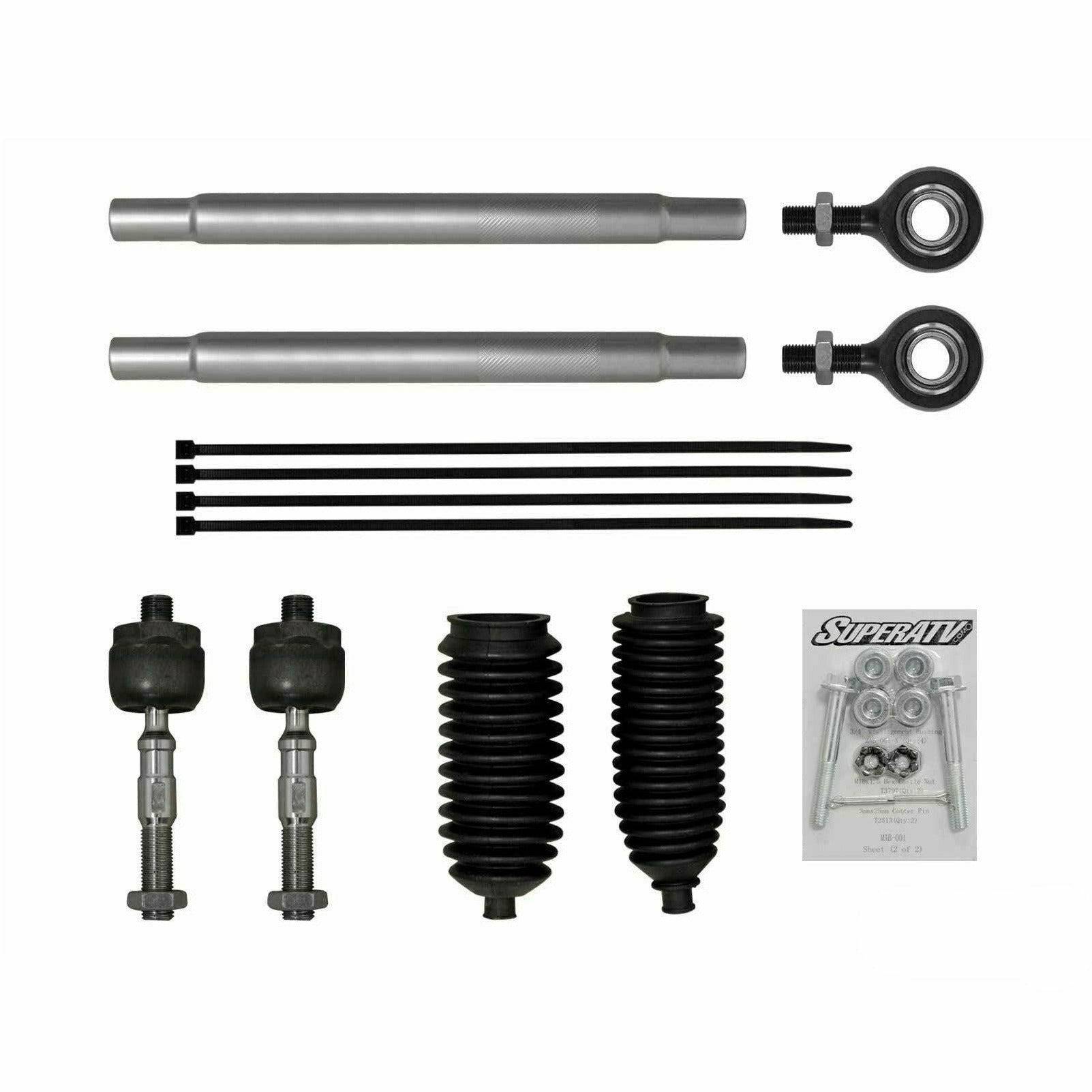 SuperATV Polaris Ranger XP 1000 Heavy Duty Tie Rod Kit