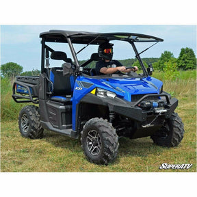 SuperATV Polaris Ranger XP 1000 Scratch Resistant Flip Windshield