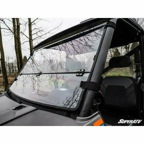 SuperATV Polaris Ranger XP 570 Scratch Resistant Flip Down Windshield