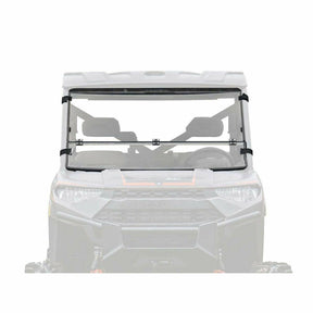 SuperATV Polaris Ranger XP 900 Scratch Resistant Flip Down Windshield