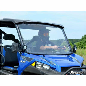 SuperATV Polaris Ranger XP 900 Scratch Resistant Flip Windshield