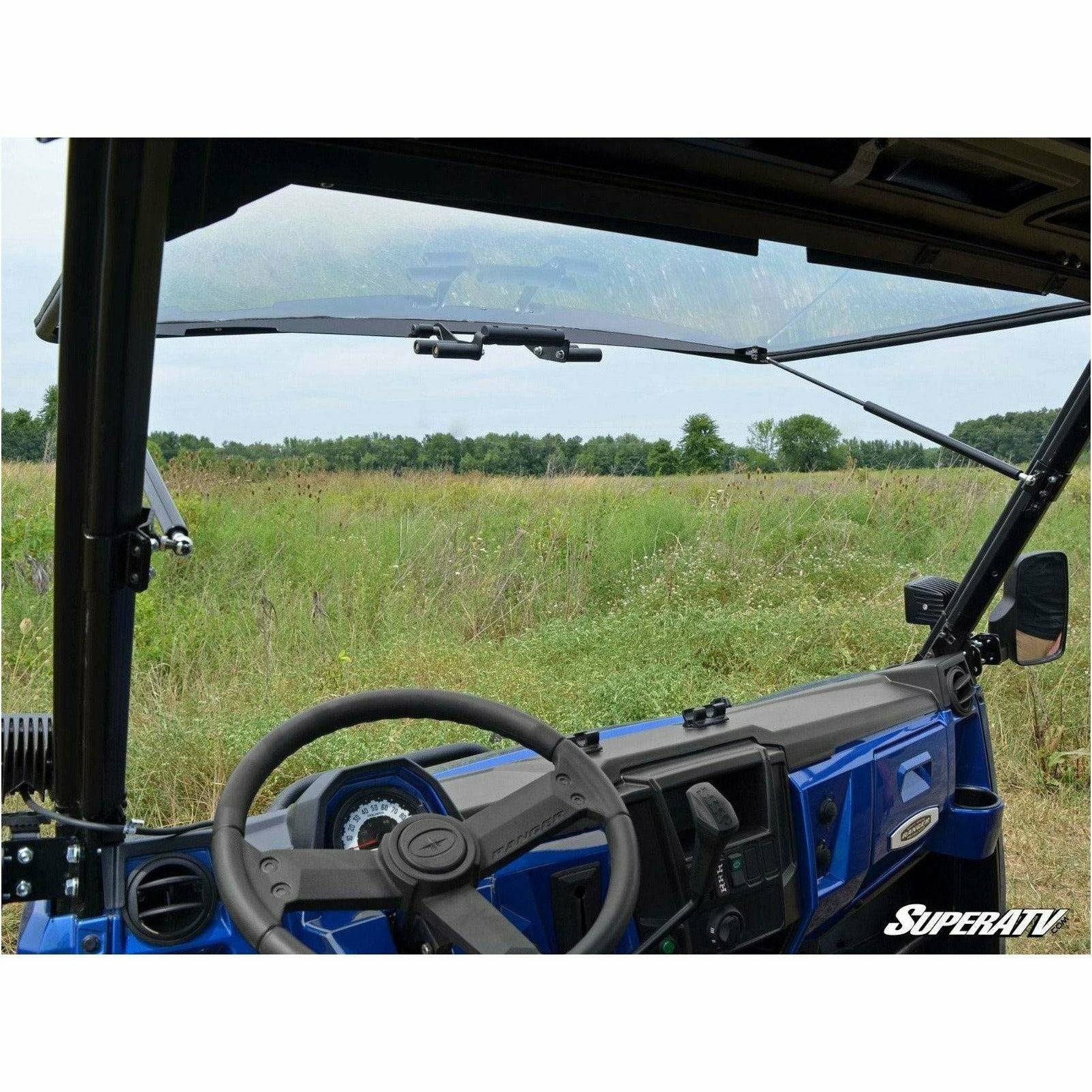 SuperATV Polaris Ranger XP 900 Scratch Resistant Flip Windshield