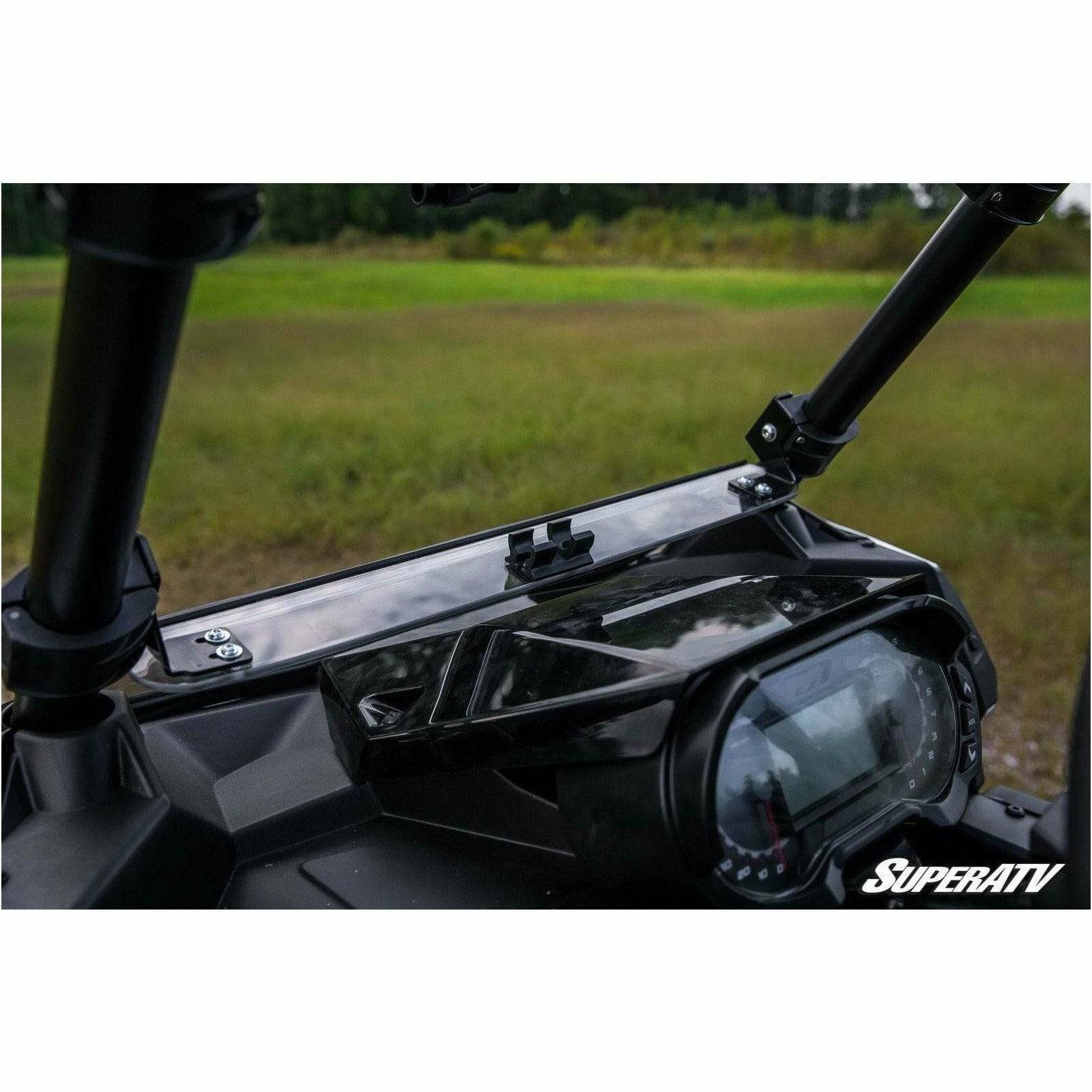 SuperATV Polaris RZR RS1 Scratch Resistant Flip Windshield