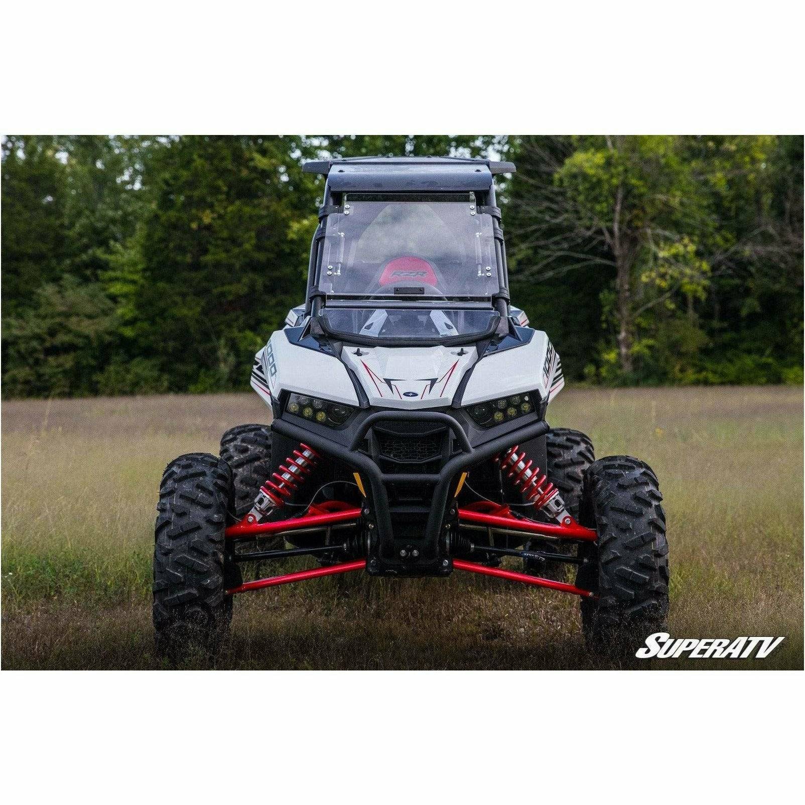 SuperATV Polaris RZR RS1 Scratch Resistant Flip Windshield