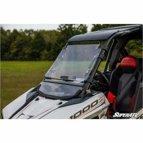 SuperATV Polaris RZR RS1 Scratch Resistant Flip Windshield