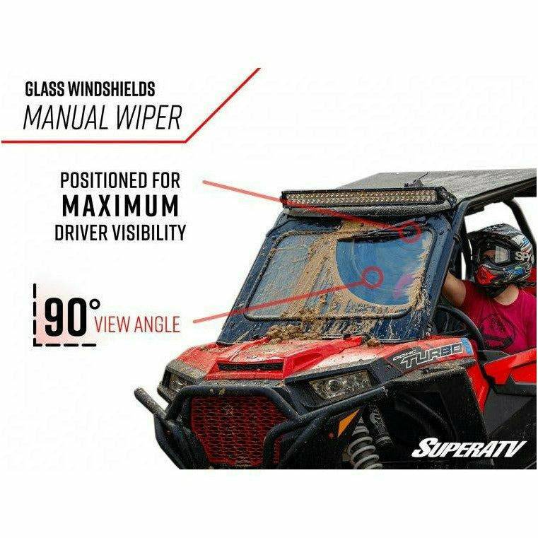 SuperATV Polaris RZR 900 Glass Windshield