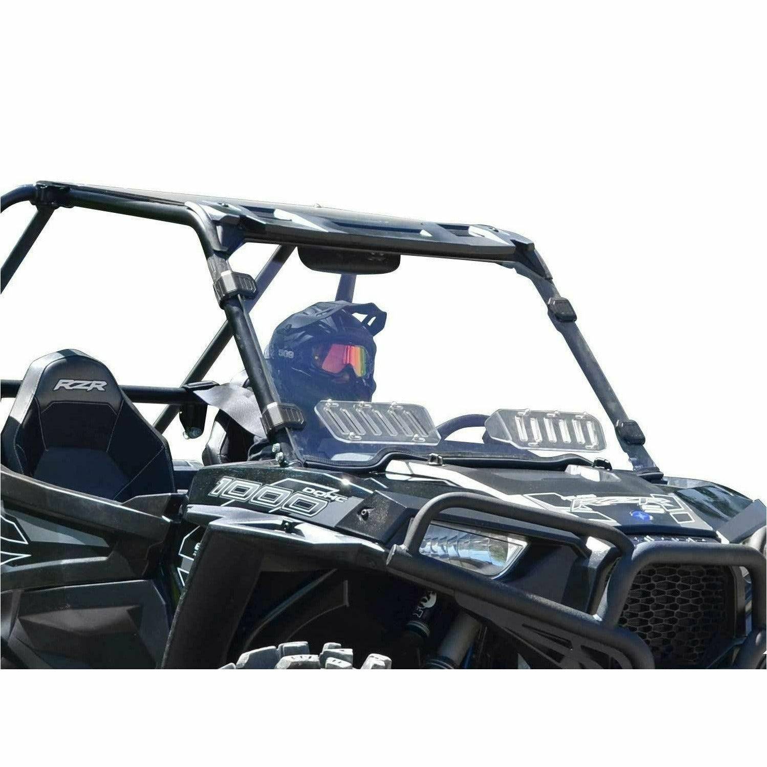 SuperATV Polaris RZR 900 Scratch Resistant Vented Full Windshield