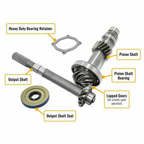 SuperATV Polaris RZR Pinion Shaft and Snorkel Gear Kit