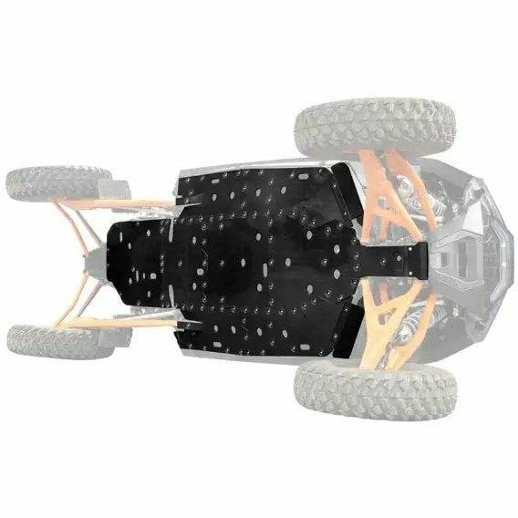 SuperATV Polaris RZR PRO R 4-Seat Full Skid Plate