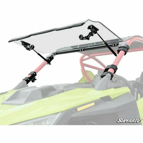 SuperATV Polaris RZR PRO R Scratch Resistant Flip Windshield