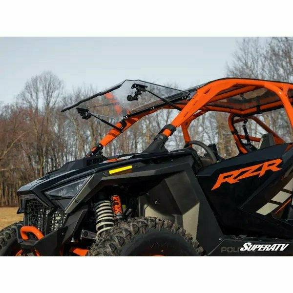 SuperATV Polaris RZR PRO R Scratch Resistant Flip Windshield