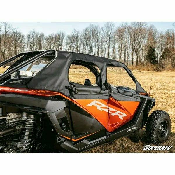 SuperATV Polaris RZR PRO XP 4-Seater Primal Soft Cab Enclosure Upper Doors