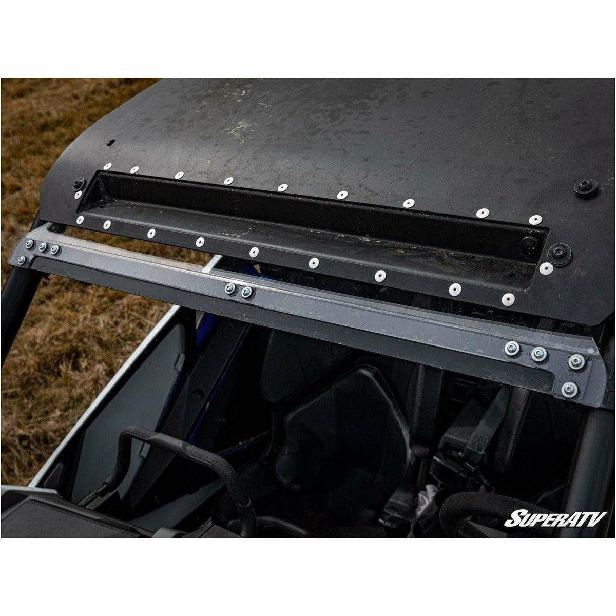 SuperATV Polaris RZR PRO XP Scratch Resistant Flip Down Windshield